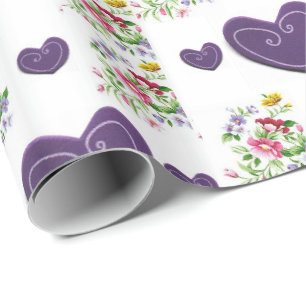 Papier Cadeau Papier d'enveloppement de la fête des mères