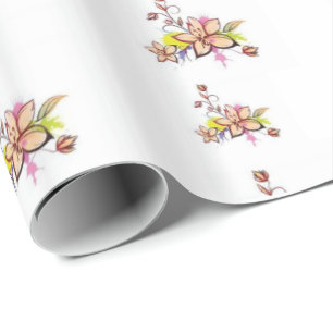 Papier Cadeau Papier d'enveloppement de la fête des mères