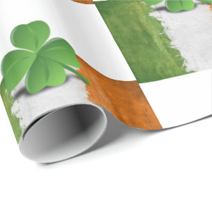 Papier Cadeau Papier d'enveloppement de la Saint-Patrick