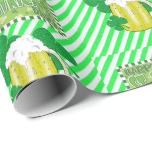 Papier Cadeau Papier d'enveloppement de la Saint-Patrick
