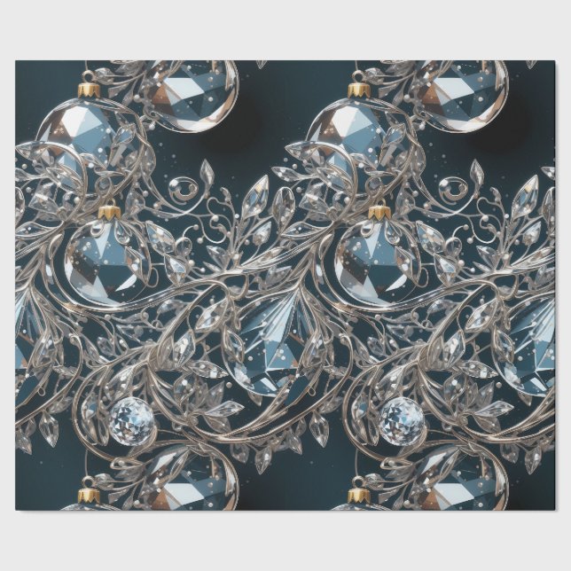 Papier Cadeau Papier d'enveloppement de luxe en cristal (Couture)