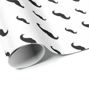 Papier Cadeau Papier d'enveloppement de moustache