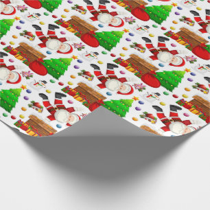 Papier Cadeau Papier d'enveloppement de Noël