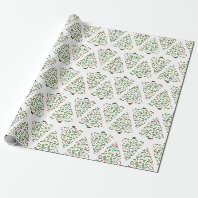 Papier Cadeau Papier d'enveloppement de Noël (Déroulé)