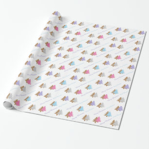 Papier Cadeau Papier d'enveloppement de Noël