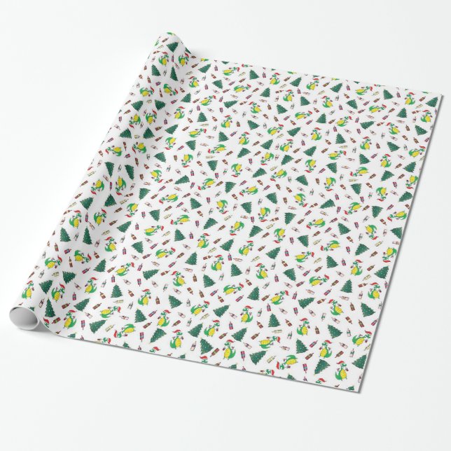 Papier Cadeau Papier d'enveloppement de Noël (Déroulé)