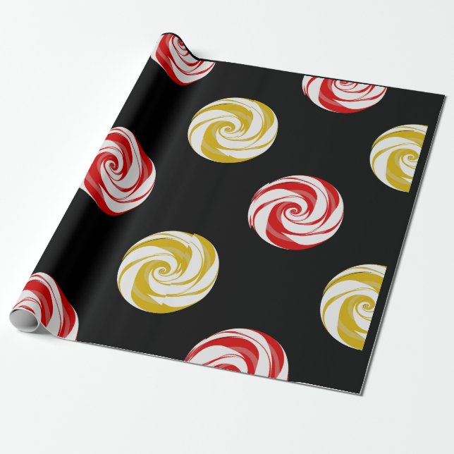 Papier Cadeau papier d'enveloppement de noël (Déroulé)