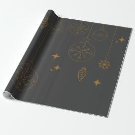 Papier Cadeau Papier d'enveloppement de Noël, Cadeaux verts et o