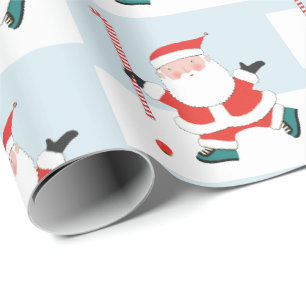 Papier Cadeau Papier d'enveloppement de Noël de hockey sur gazon