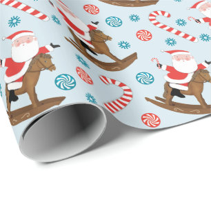 Papier Cadeau Papier d'enveloppement de Noël de l'amoureux du ch