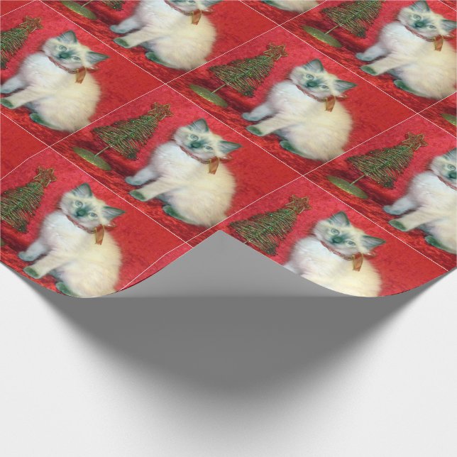 Papier Cadeau Papier d'enveloppement de Noël de Savannah (Coin)