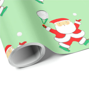 Papier Cadeau Papier d'enveloppement de Noël de Tennis