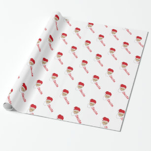 Papier Cadeau Papier d'enveloppement de Noël du Père Noël