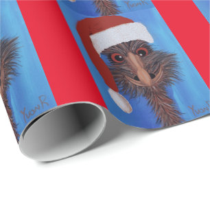 Papier Cadeau Papier d'enveloppement de Noël Emu ED