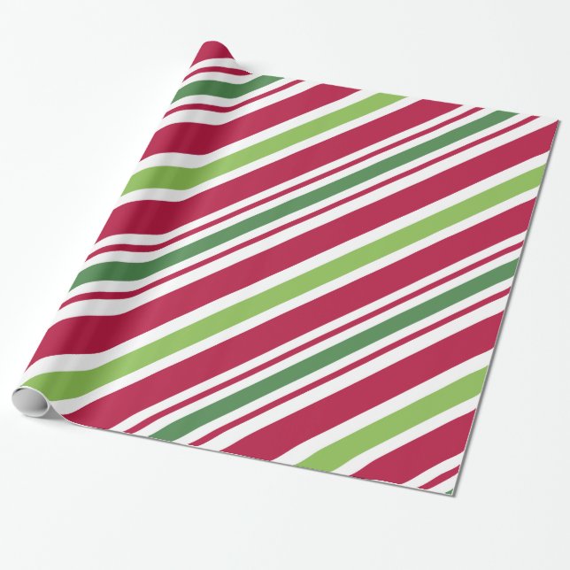 Papier Cadeau Papier d'enveloppement de Noël gras (Déroulé)