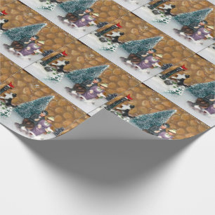 Papier Cadeau Papier d'enveloppement de Noël Inséparable (1213)