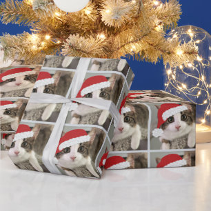 Papier Cadeau Papier d'enveloppement de Noël Kitty