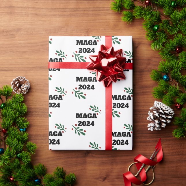 Papier Cadeau Papier d'enveloppement de Noël MAGA (Cadeau de vacances)