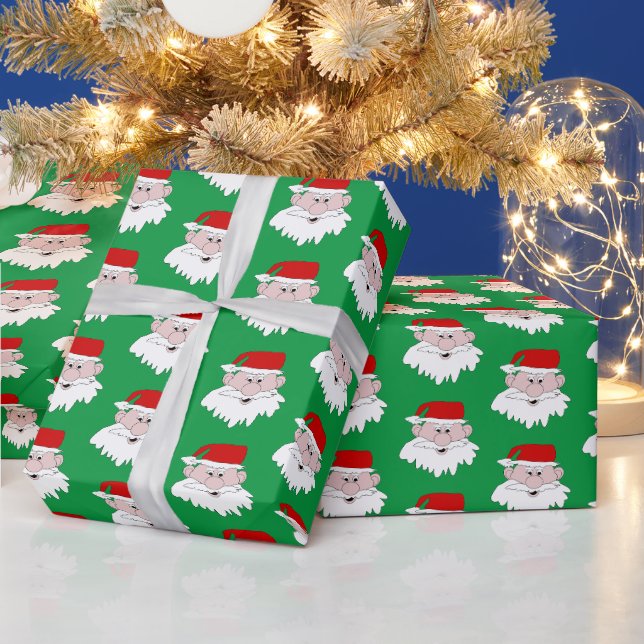 Papier Cadeau Papier d'enveloppement de Noël père Noël (Vacances)
