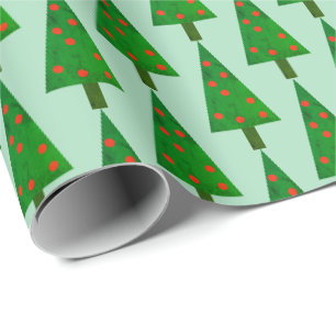 Papier Cadeau Papier d'enveloppement de Noël simple et brillant
