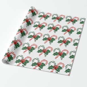 Papier Cadeau Papier d'enveloppement de Noël sucre de canne