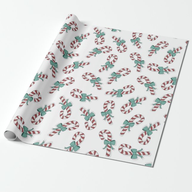Papier Cadeau Papier d'enveloppement de Noël Sucre de canne (Déroulé)