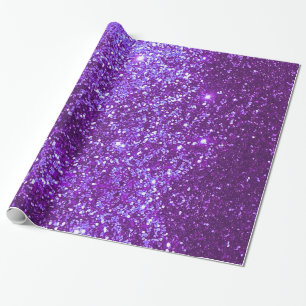 Papier Cadeau Papier d'enveloppement de Parties scintillant viol