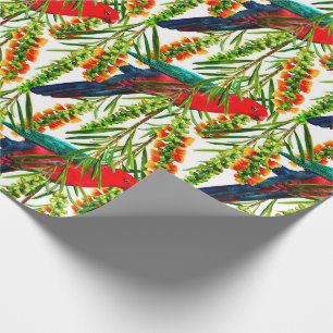 Papier Cadeau Papier d'enveloppement de perroquet King