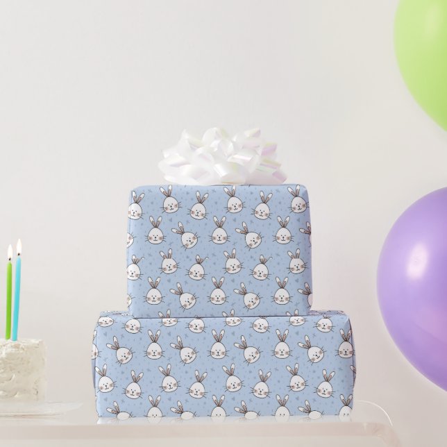 Papier Cadeau Papier d'enveloppement de petit lapin (Cadeaux de fête)