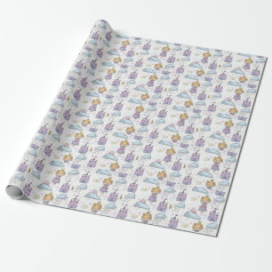 Papier Cadeau Papier d'enveloppement de petite princesse
