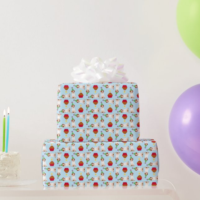Papier Cadeau Papier d'enveloppement de pointes de cupcake d'ann (Cadeaux de fête)