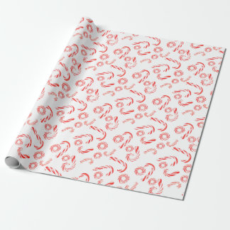 Papier Cadeau Papier d'enveloppement de Sucre de canne de menthe