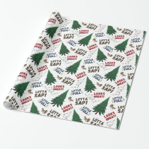 Papier Cadeau Papier d'enveloppement de vacances de Noël