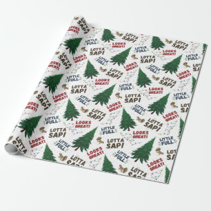 Papier Cadeau Papier d'enveloppement de vacances de Noël