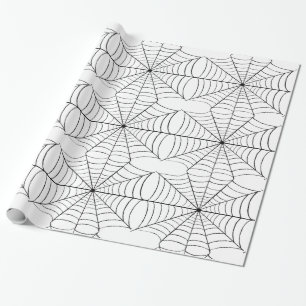 Papier Cadeau Papier d'enveloppement des araignées