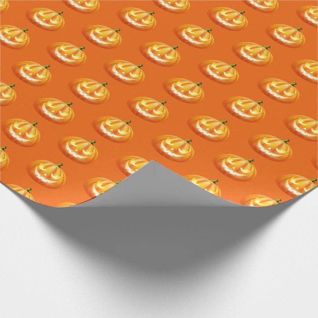 Papier Cadeau Papier d'enveloppement d'Halloween (Coin)