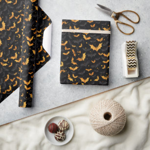 Papier Cadeau Papier d'enveloppement d'Halloween