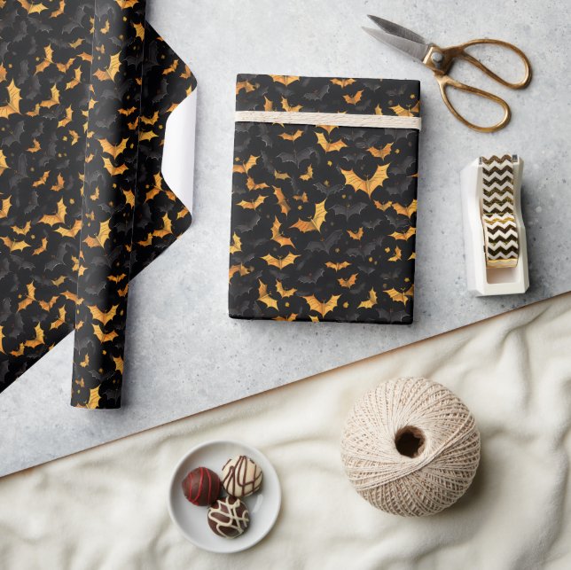 Papier Cadeau Papier d'enveloppement d'Halloween (Artisanat)