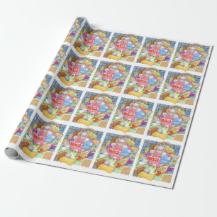 Papier Cadeau Papier d'enveloppement d'HISTOIRE