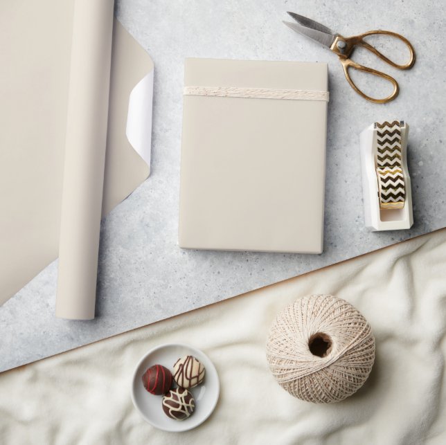Papier Cadeau Papier d'enveloppement d'os blanc mat (Artisanat)