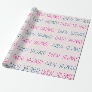 Papier Cadeau Papier d'enveloppement doux à un Baby shower