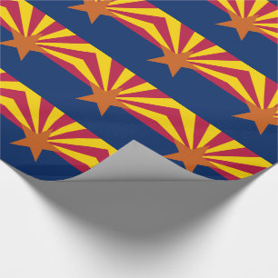 Papier Cadeau Papier d'enveloppement du drapeau de l'État de l'A