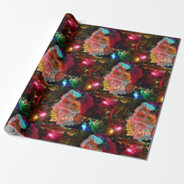 Papier Cadeau Papier d'enveloppement du Père Noël (Déroulé)