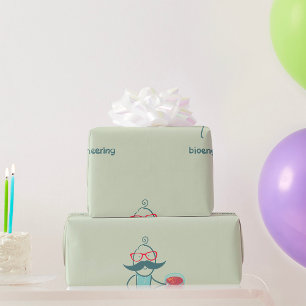 Papier Cadeau Papier d'enveloppement du scientifique de la bioin