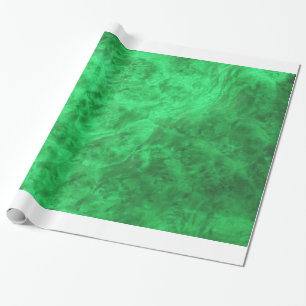 Papier Cadeau Papier d'enveloppement en velours vert émeraude