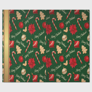Papier Cadeau Papier d'enveloppement Festive Joyeux Noël