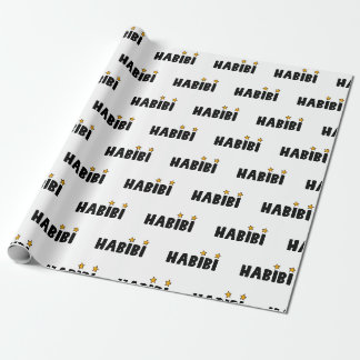 Papier Cadeau Papier d'enveloppement Habibi