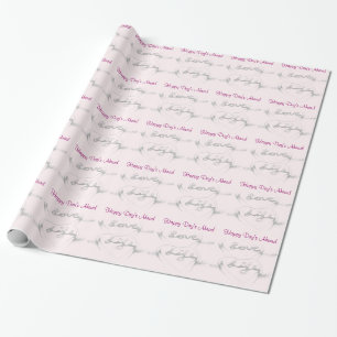 Papier Cadeau Papier d'enveloppement Love Life
