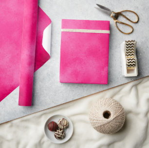Papier Cadeau Papier d'enveloppement Magenta Sky