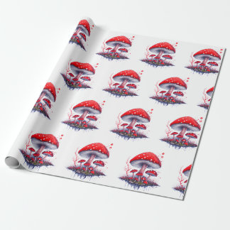 Papier Cadeau Papier d'enveloppement Motif d'aquarelle